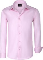 Overhemd Lange Mouw 44001 Pink