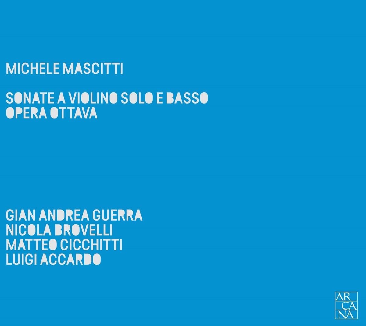 Quartetto Vanvitelli - Mascitti: Sonate A Violini Solo E Basso - Opera Ottava (CD)