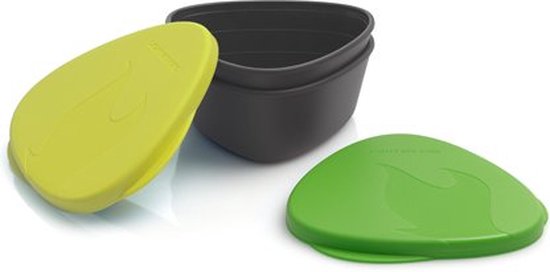 Light My Fire SnapBox Lime/Vert lot de 2