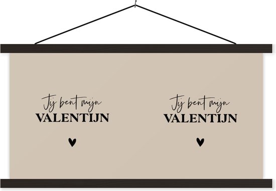 Posterhanger incl. Poster - Schoolplaat - Quotes - Vriend - Spreuken