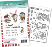Snowball Kisses Clear Stamps (PD8095A)