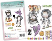 Boneshakin Halloween Clear Stamps (PD8089)