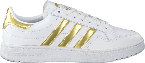 Adidas Dames Lage Sneakers Team Court W - Wit - Maat 40 | bol.com