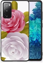 GSM Hoesje Geschikt voor Samsung Galaxy S20 FE Silicone Back Case met Zwarte rand Roses