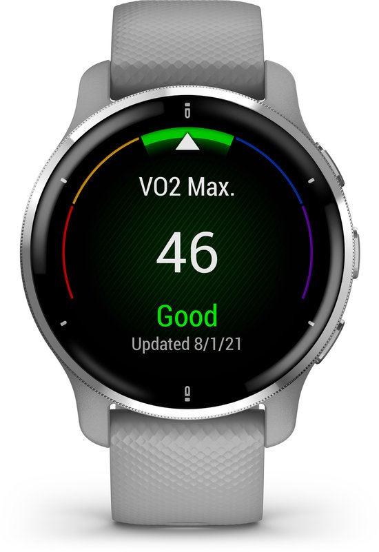 Garmin Venu 2 Plus Health Smartwatch - Amoled touchscreen - 9 dagen batterij - spraakbesturing