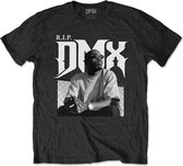 DMX Heren Tshirt -L- R.I.P. Zwart