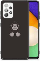 Trendy Telefoonhoesjes Geschikt voor Samsung Galaxy A52 | A52s (5G/4G) GSM Hoesje met Zwarte rand Gorilla