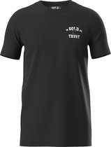 NOMAD® The Road IGWT x NOMAD T-shirt Heren | S | Donkerblauw | In Gold We Trust Shirt | Organisch Katoen