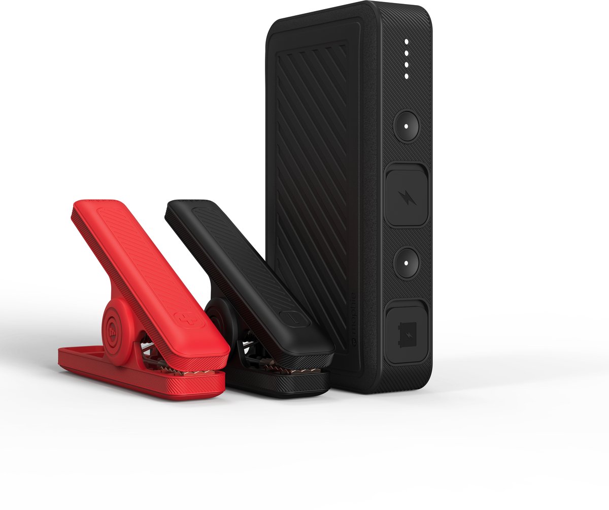Mophie Powerstation Go Rugged Powerbank met Startkabels 8.100 mAh Zwart