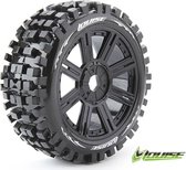 B-ULLDOZE SOFT SPEICHEN-FELGE SCHWARZ VERBRENNER 1:8 OFFROAD LOUISE (brandstof)