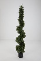 Boxwood spiraal boom - buxus - kunstplant - topkwaliteit - 150 cm hoog