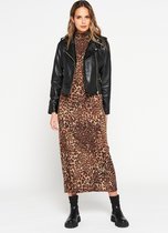 LOLALIZA Perfecto in faux leather - Zwart - Maat 42