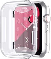 DrPhone Apple Watch Series SE / 4 / 5 / 6 (40MM) TPU 360 Graden Case Cover - Transparant