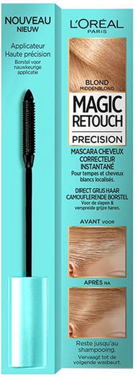 L'oréal Paris Magic Retouch Cepillo Cubre Canas #rubio 8 Ml
