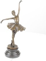 Bronzen Beeld Ballerina 16x10x33 cm