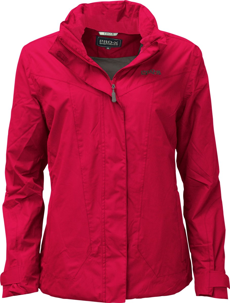 Pro-x Elements Outdoorjas Cindy Dames Polyester Rood