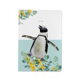Penguin Luxury Notebook - Bullet journal - Dagboek - A5 – Gelineerd – Pinguïn