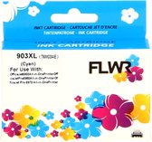 FLWR - Inktcartridge / 903XL / Cyaan - Geschikt voor HP