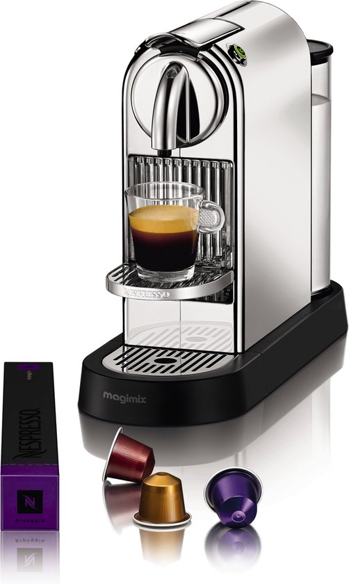 Nespresso Magimix CitiZ M190-11297 Chrome Volledig automatisch  Koffiepadmachine 1 l | bol