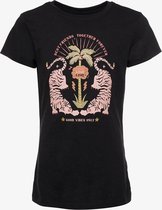 TwoDay meisjes T-shirt - Zwart - Maat 146/152