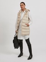 Vila VITRISH PADDED SL VEST - Birch White