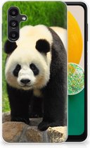 Bumper Hoesje Geschikt voor Samsung Galaxy A13 5G | Geschikt voor Samsung Galaxy A04s Smartphone hoesje Panda