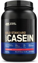 Optimum Nutrition 100% Caseine Time Release Proteine - Caseïne Protein / Eiwitshake - Proteine Poeder - 908 gram (28 shakes) - Aardbei