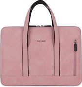 WiseGoods Luxe Laptop Tas 15 Inch - Geschikt Voor Macbook - Tas - Tassen Dames - Laptoptas - Handtas - Schoolspullen - Roze