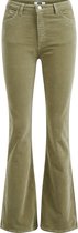 WE Fashion Dames flared corduroy broek