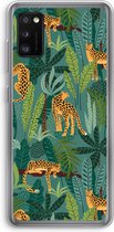 CaseCompany® - Galaxy A41 hoesje - Luipaard 2 - Soft Case / Cover - Bescherming aan alle Kanten - Zijkanten Transparant - Bescherming Over de Schermrand - Back Cover