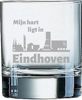 Gegraveerde Whiskeyglas 20cl Eindhoven