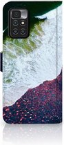 Flip Cover Xiaomi Redmi 10 | Redmi Note 11 4G Telefoon Hoesje Sea in Space