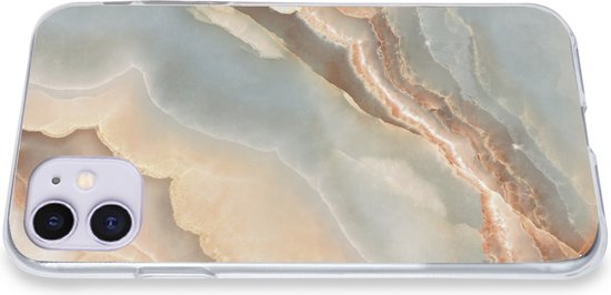 Coque iPhone 11 - Luxe - Minéraux - Pierres naturelles - Coque de téléphone en Siliconen