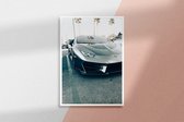 Poster Lambo x Palms  - 70x100cm - Premium Museumkwaliteit - Uit Eigen Studio HYPED.®