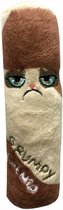 Grumpy Cat Knuffel - Speeltje met Catnip Kattenkruid om op te Kauwen voor Katten - Kattenspeelgoed - 14 cm