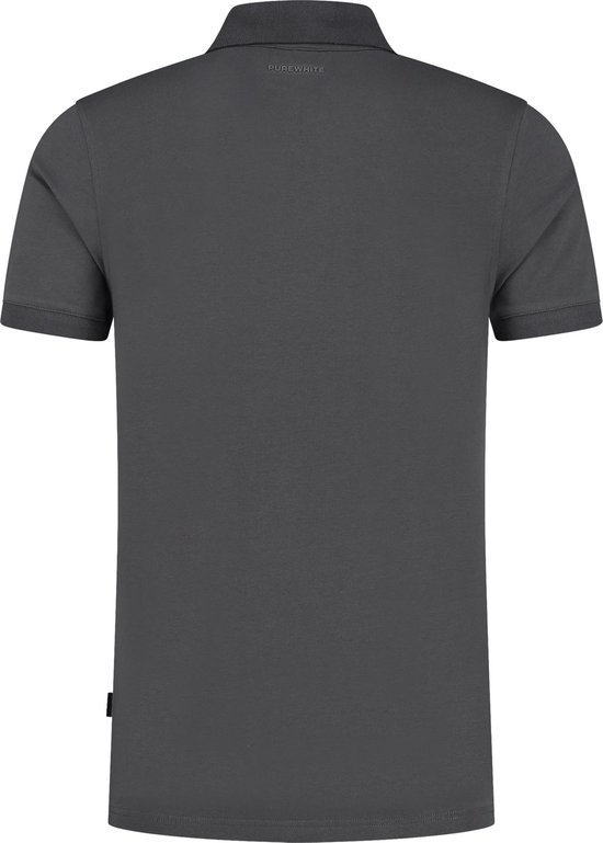 Ballin Amsterdam Heren Regular Fit Polo Grijs Maat XS bol