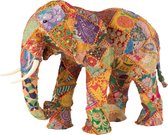 Olifant - Olifant | textiel | fuchsia | 66x36x (h)60 cm