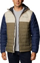 Columbia Powder Lite Hooded Jacket 1693931397, Mannen, Groen, Jasje, maat: XXL