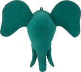 Olifant - Olifant | textiel | blauw | 38x30x (h)16 cm