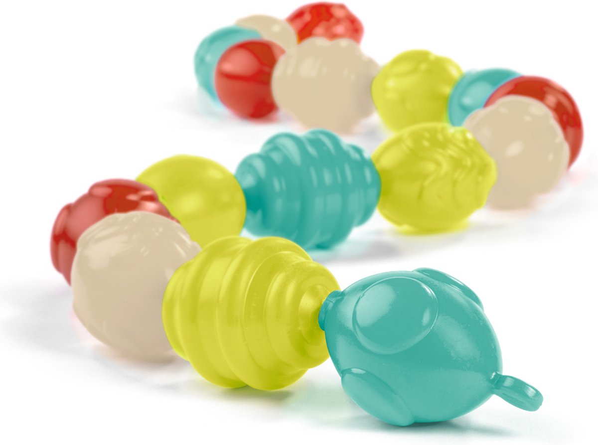 ML Eco: MIJN EERSTE BLOKKEN Maxichain 7cm, 16-delig. Made in Spain, in koffer, 18m+