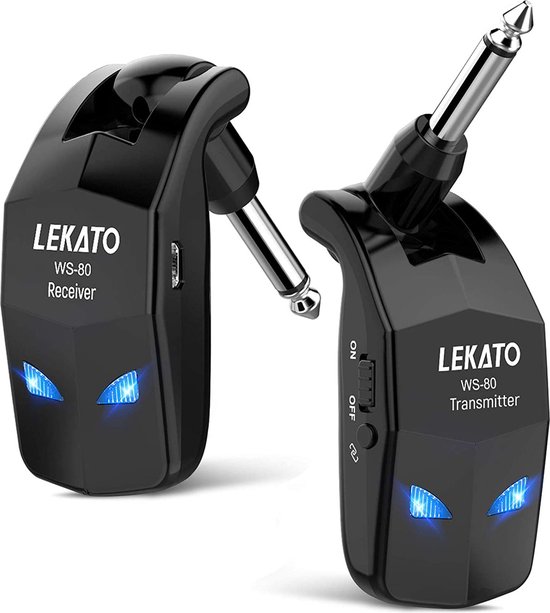 Système de guitare sans fil LEKATO - Récepteur émetteur de guitare sans fil  pour... | bol.com