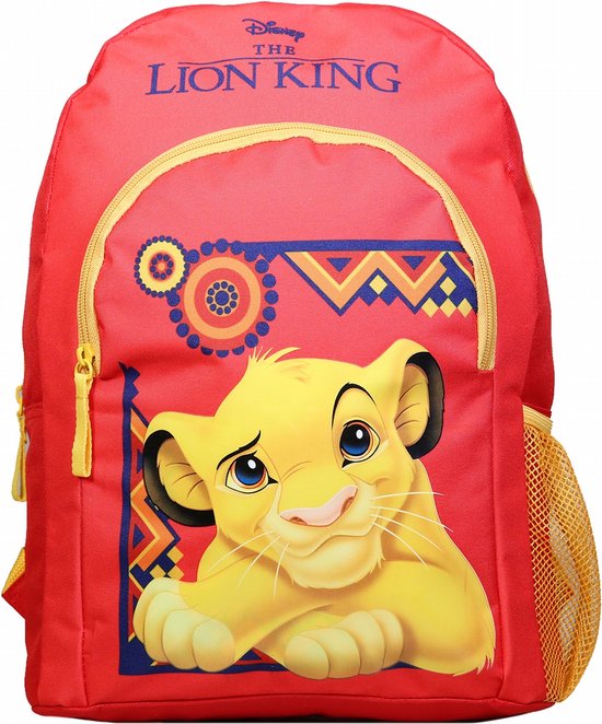 Lion King schoolrugzak rood