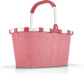 Reisenthel Carrybag Shopping Basket - 22L - Frame Twist Berry Pink