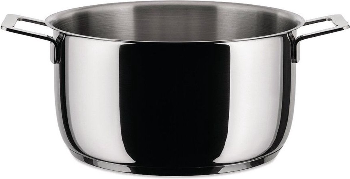 Alessi Kookpan Pots&Pans - AJM101/24 - ø 24 cm / 5.5 Liter - door Jasper Morrison