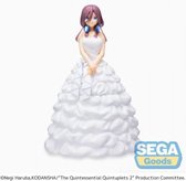 Sega SPM PVC Figure - Nakano Miku (Wedding Cress Ver.) "The Quintessential Quintuplets"