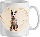 Mok autralian cattledog 5.5| Hond| Hondenliefhebber | Cadeau| Cadeau voor hem| cadeau voor haar | Beker 31 CL