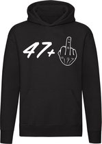 48 jaar hoodie | verjaardag | feest | unisex | trui | sweater | hoodie | capuchon