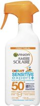 Garnier Ambre Solaire Kids Sensitive Expert + Zonnebrand Spray - 300 ml (SPF 50+)