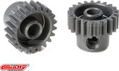 Team Corally - 48 DP Motortandwiel - Kort - Hard geanodiseerd AL7075 - 22 Tanden - Motoras dia. 3.17mm