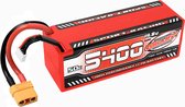 Team Corally - Sport Racing 50C LiPo Battery - 5400mAh - 14.8V - Stick 4S - Hard Wire - XT90